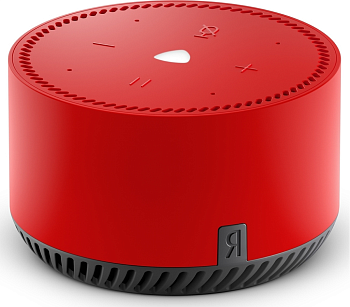 Умная колонка Яндекс Станция Лайт красная