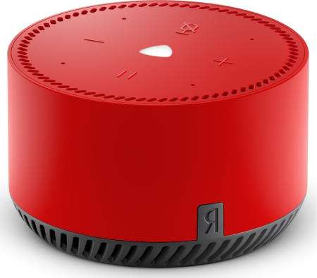 Умная колонка Яндекс Станция Лайт красная