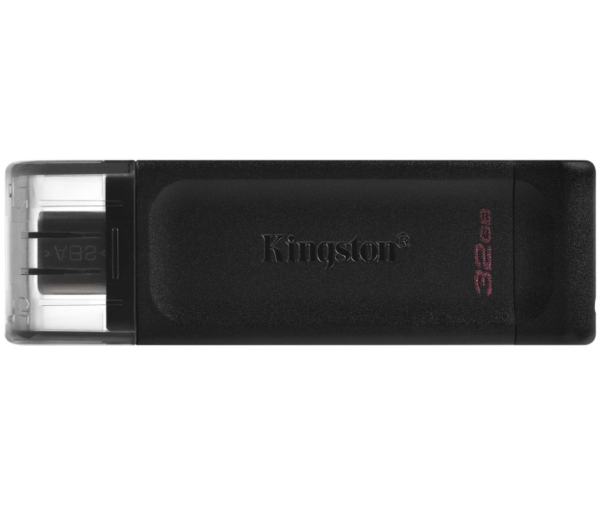 Память USB Flash 32 ГБ Kingston DataTraveler 70 Чёрный 1
