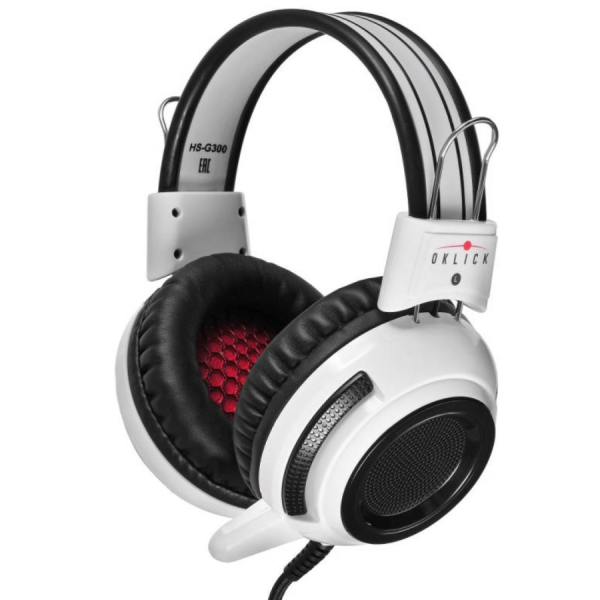 Проводная гарнитура OKLICK HS-G300 Белый 1
